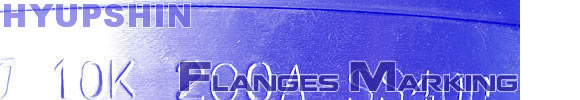 Jinan Hyupshin Flanges Co., Ltd, steel flanges marking